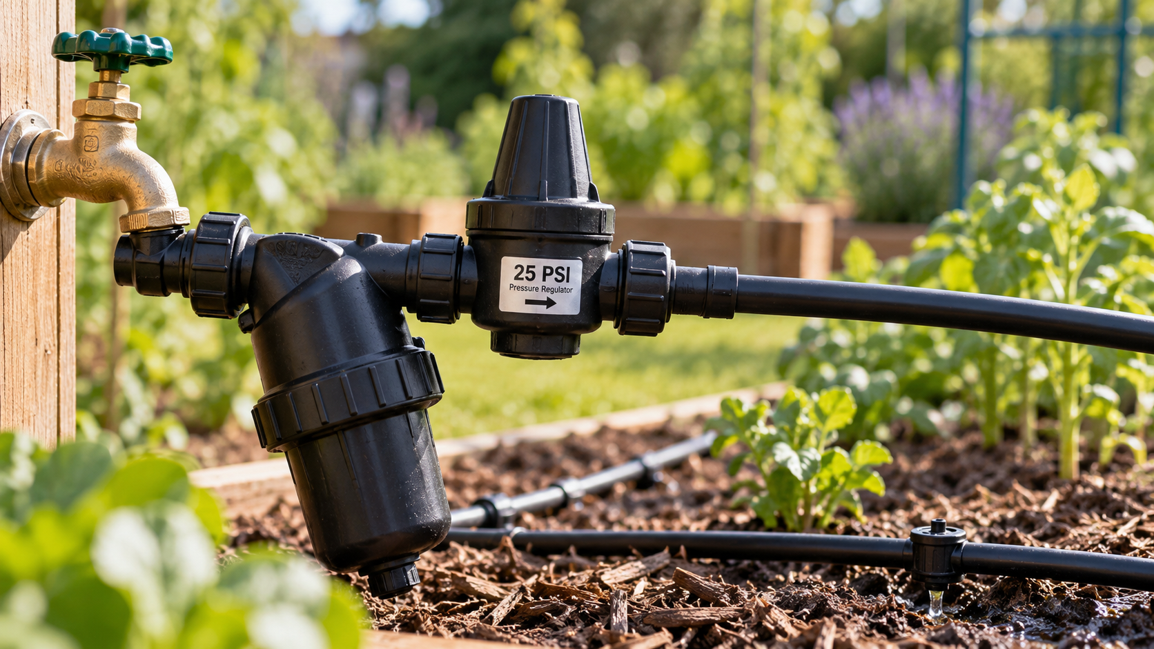 Drip Irrigation Pressure Regulator: Do You Need One and What PSI Should You Use?